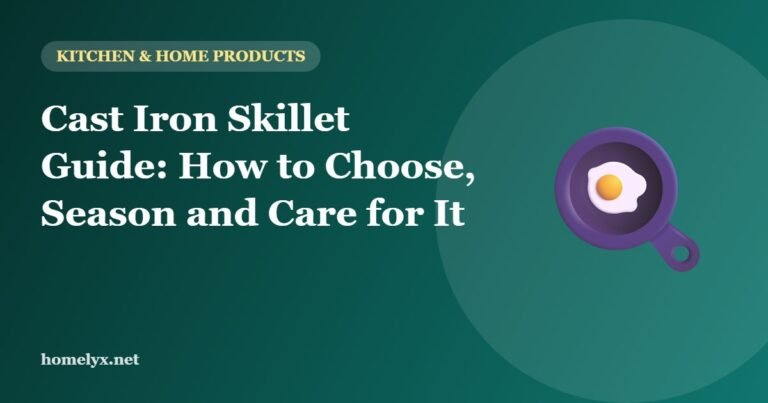 Cast Iron Skillet Guide: How to Choose, Season and Care for It