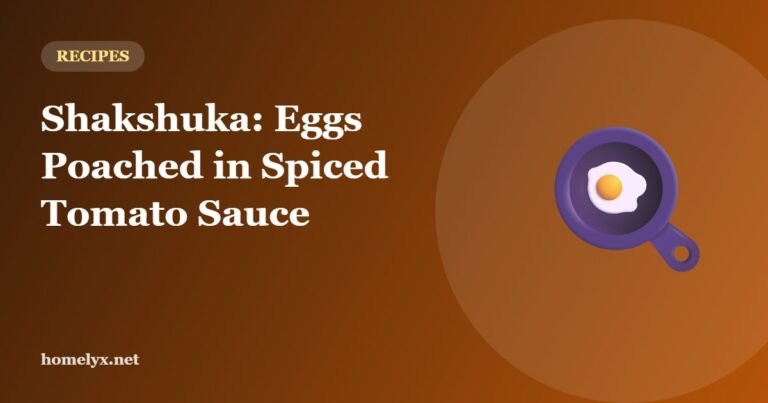 Shakshuka: Eggs Poached in Spiced Tomato Sauce