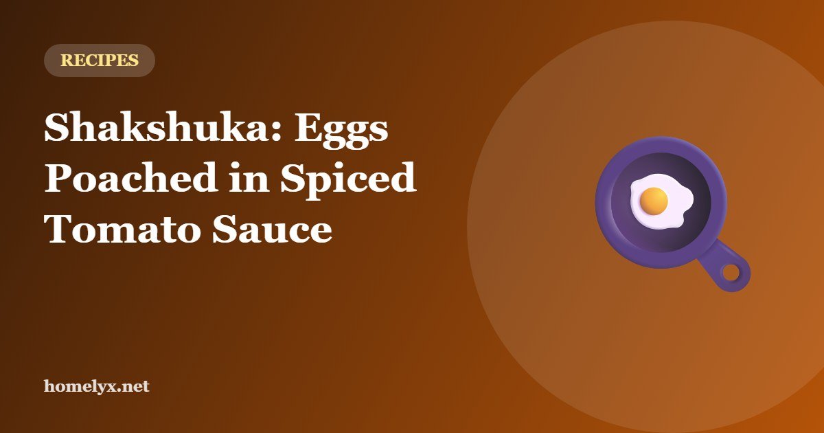 Shakshuka: Eggs Poached in Spiced Tomato Sauce